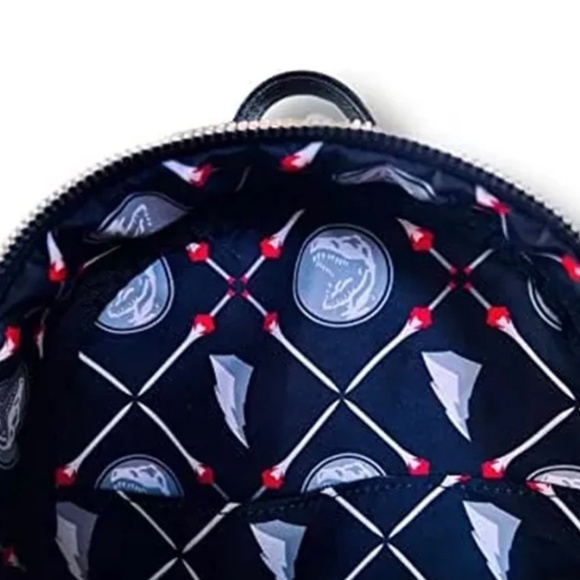 NWT Red Power Ranger Cosplay Mini Backpack - Picture 2 of 2